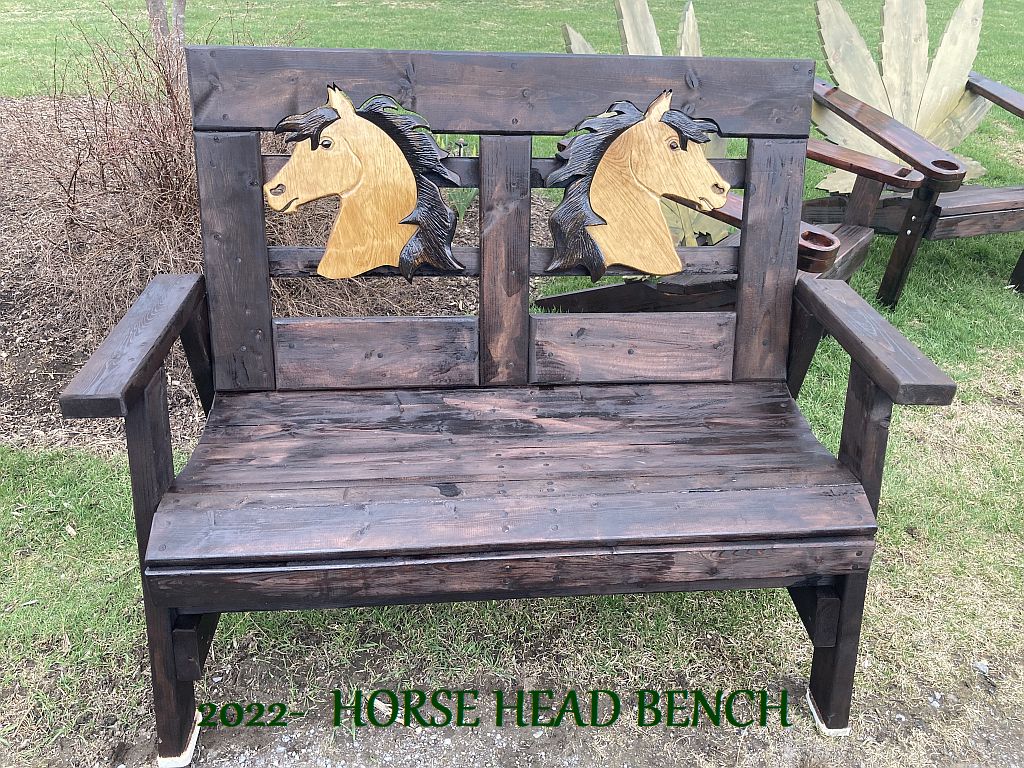 HORSE HEAD BENCH